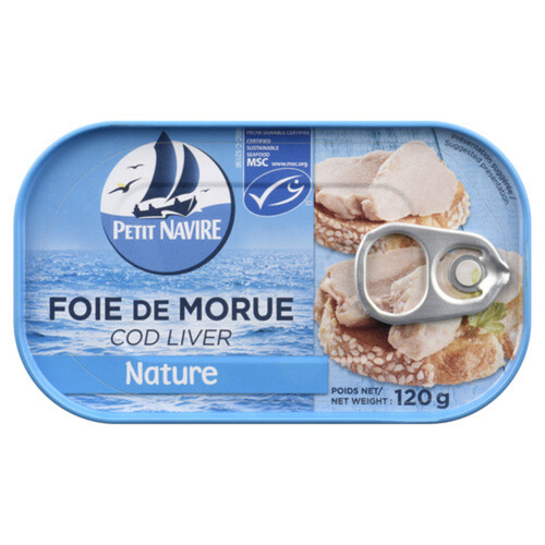 Petit Navire Cod Liver 120 g