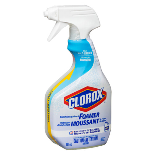 Clorox Bathroom Cleaner Bleach Foam 887 ml