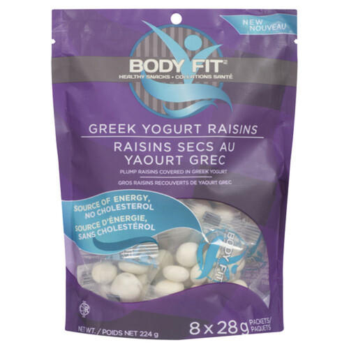 Body Fit Mix Bags Greek Yogurt Rasins 224 g