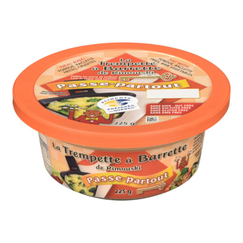 La Trempette à Barrette de Rimouski Passe-Partout Dip 225 G