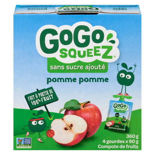 GoGo Squeez Fruit Sauce Apple 4 x 90 g