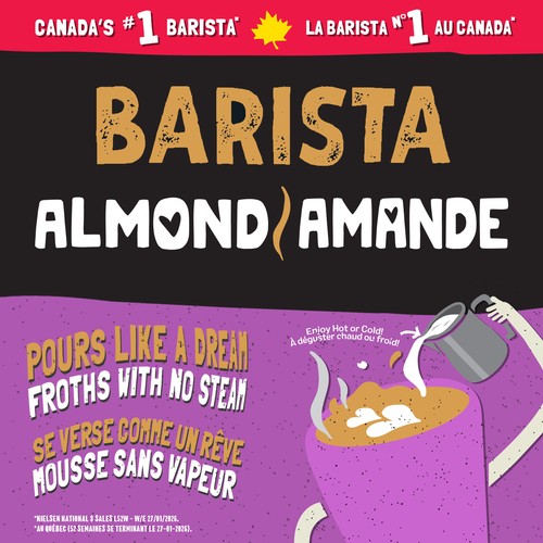 Earth's Own Dairy-Free Barista Milk Alternative Almond 946 ml