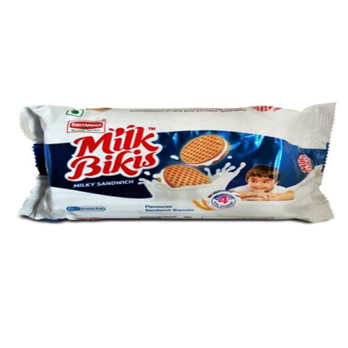 Britannia Cookie Sandwich Milk Bikies 100 g