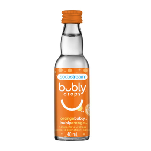SodaStream Bubly Soft Drink Mix Orange 40 ml