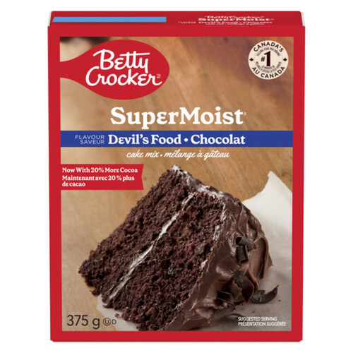 Betty Crocker Super Moist Cake Mix Devil's Food Cake 375 g