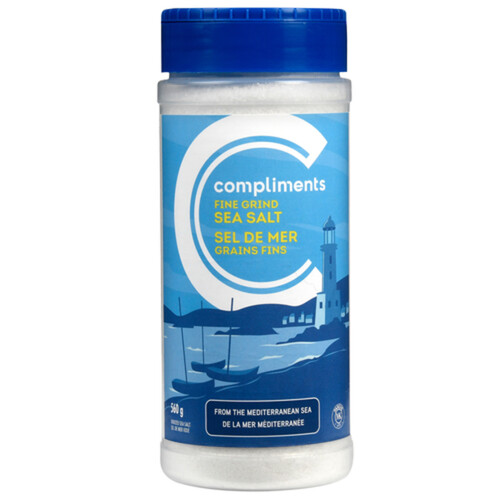 Compliments Iodized Sea Salt Fine Grind 560 g
