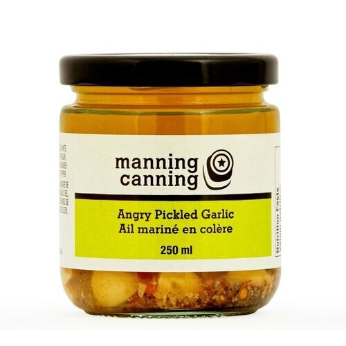 Manning Canning Angry Pickled Garlic 250 ml