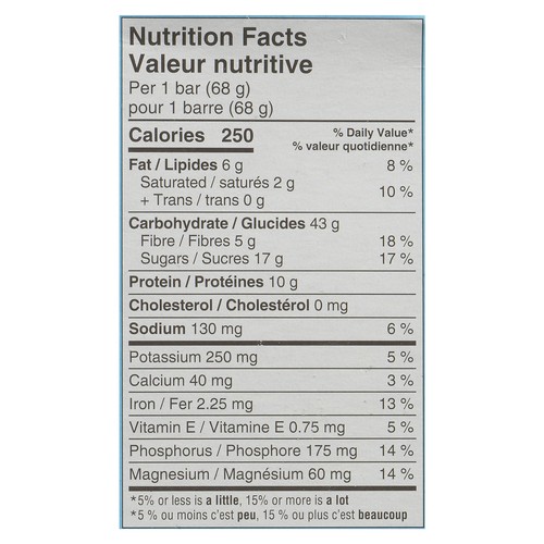 Clif Energy Bars Chocolate Chip 10 x 68 g