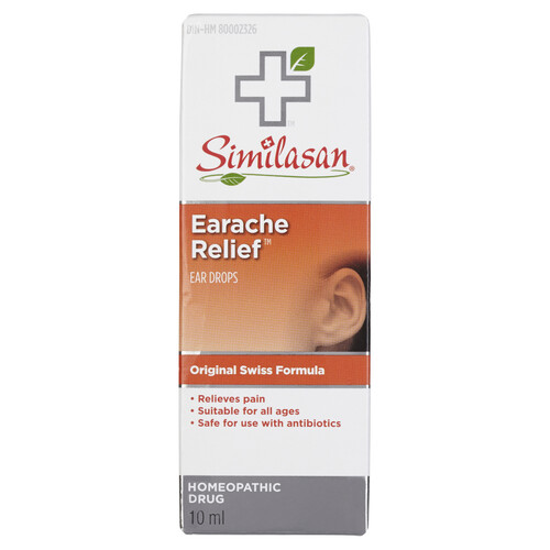 Similasan Earache Relief Ear Drops 10 ml