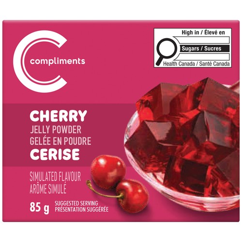Compliments Jelly Powder Cherry 85 g