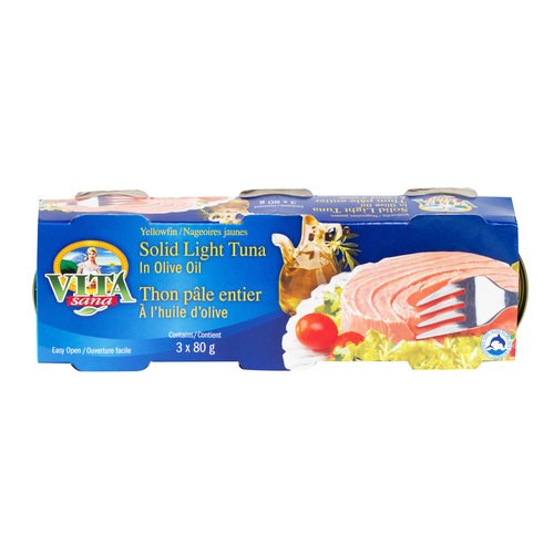 Vita Sana Tuna In Olive Oil 3 Pack 240 g