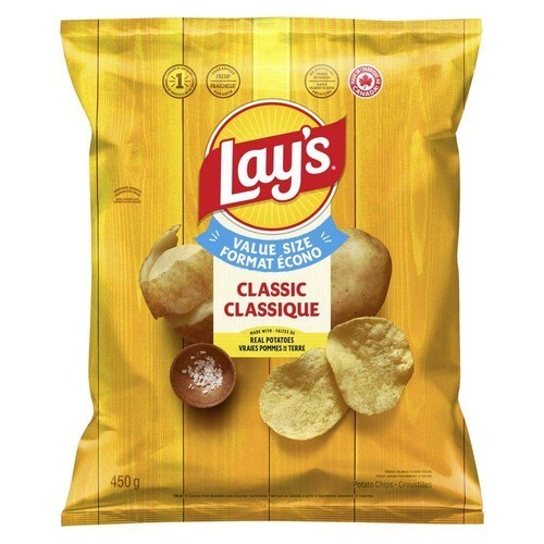 Lay's Classic Potato Chips Value Size 450 g