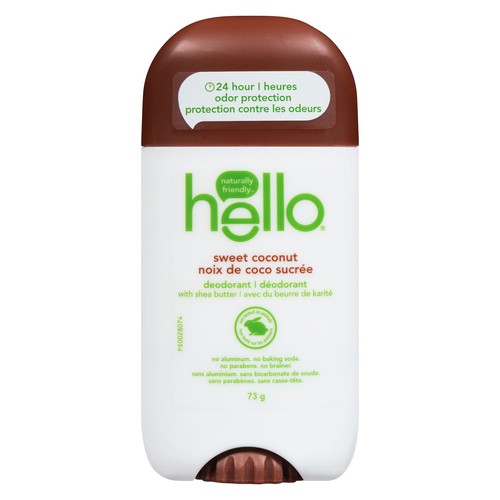 Hello Deodorant Stick Sweet Coconut 73 g