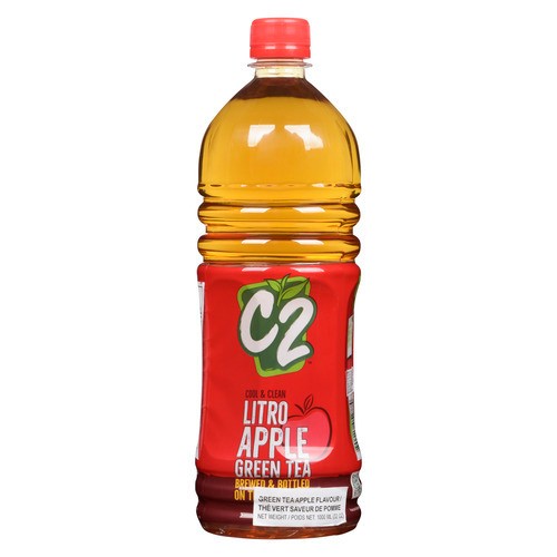 C2 Green Tea Apple 1 L (bottle)