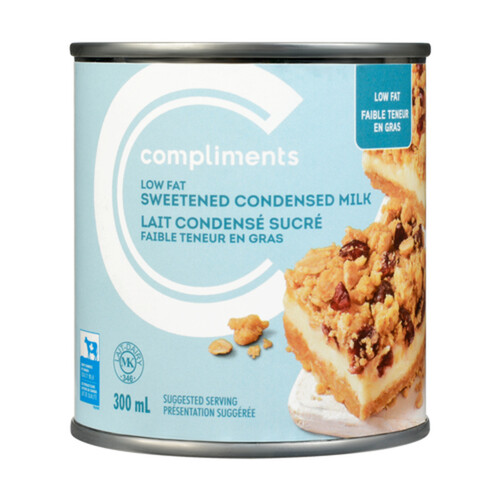 Compliments Low Fat Sweetened Condensed Milk 300 ml