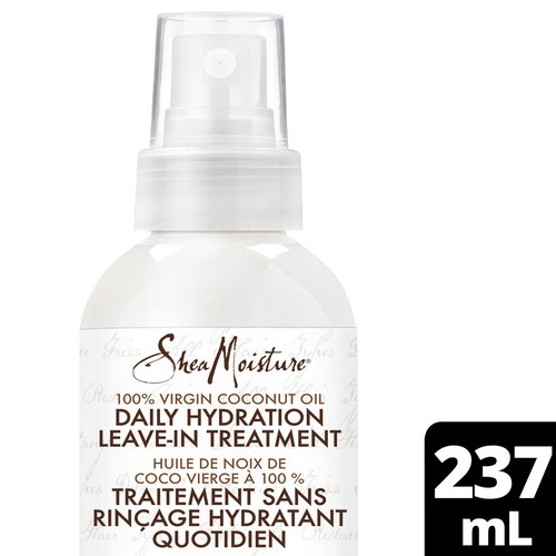 SheaMoisture Daily Hydration Leave-in Hair Treatment 100% Virgin Coconut Oil 237 ml