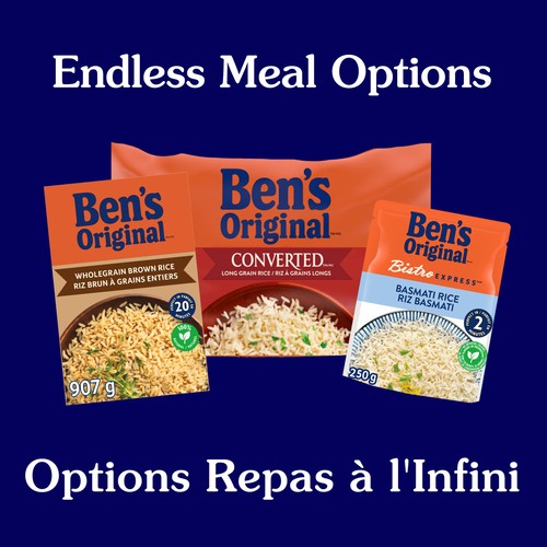Ben's Original Rice Side Dish Whole Grain Brown 2.2 kg