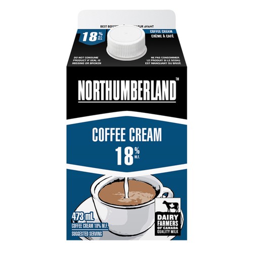 Northumberland 18% Coffee Cream 473 ml