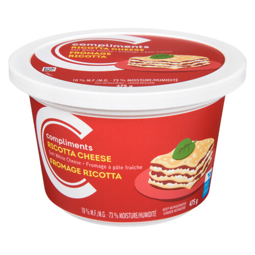 Compliments Regular Cheese Ricotta  475 g