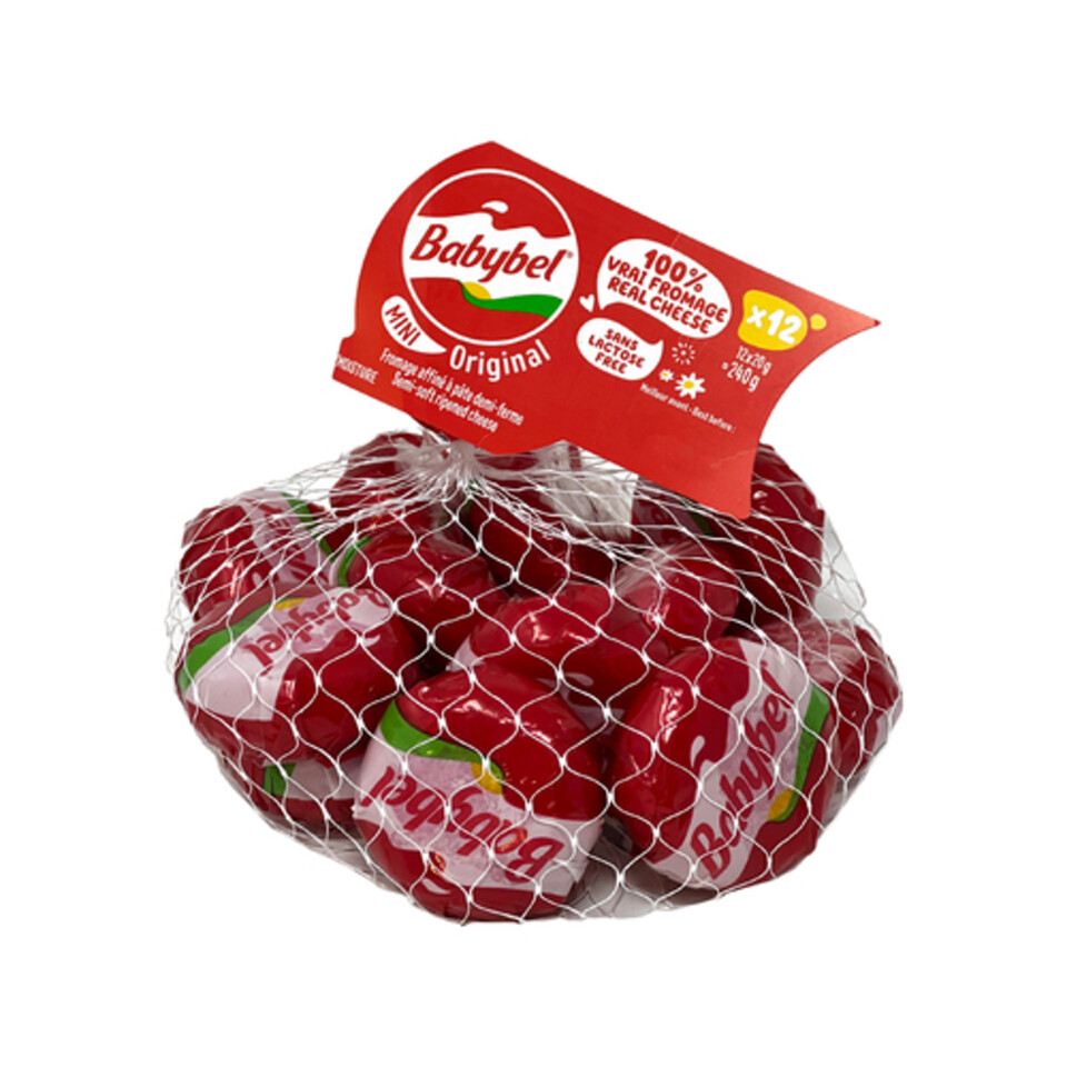 Mini Babybel LactoseFree Semi Soft Cheese Original 12 x 20 g Voilà