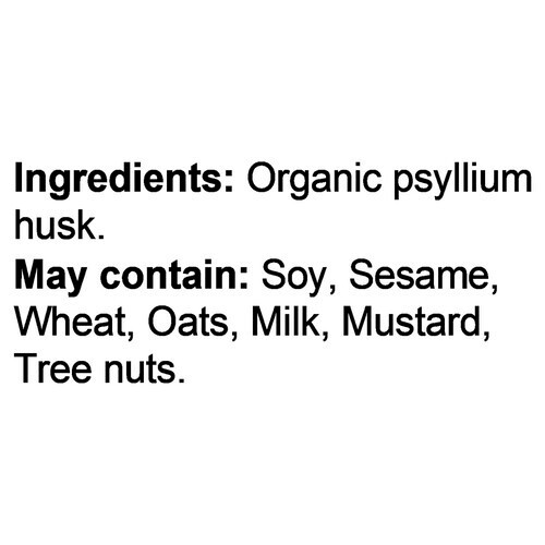 Left Coast Organics Organic Psyllium Husk 500 g
