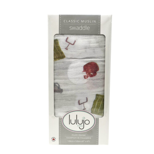 Lulujo Cotton Muslin Baby Swaddle Blanket Assorted 1 Pack