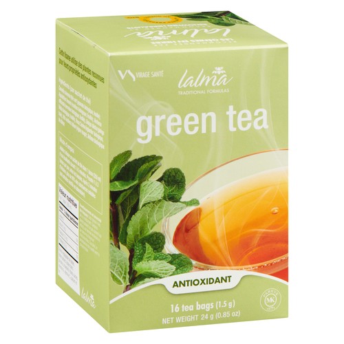 Lalma Tisane Organic Green Tea Antioxidant 16 Tea Bags 
