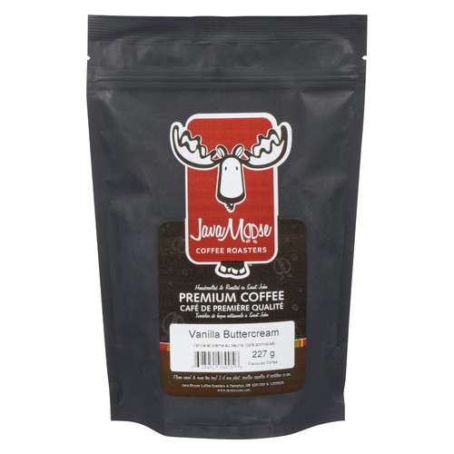 Java Moose Coffee Ground Coffee Vanilla Buttercream 227 g
