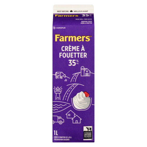 Farmers 35% Whipping Cream 1 L