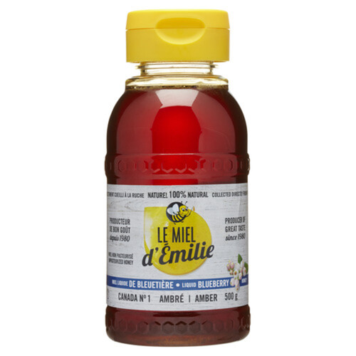 Emilie Natural Honey Blueberry 500 g