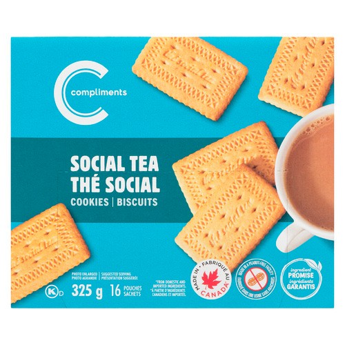 Compliments Cookies Social Tea 325 g