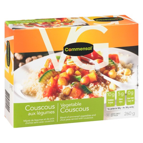 Commensal Frozen Vegetable Couscous 260 g