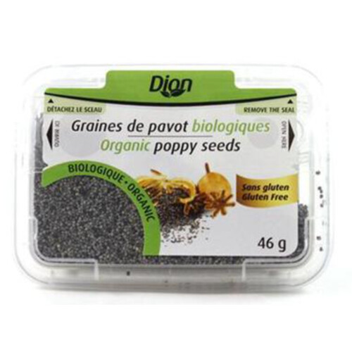 Dion Organic Poppy Seed 46 g