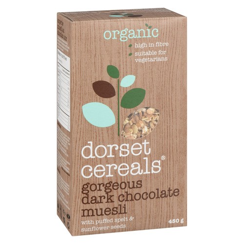 Dorset Organic Muesli Dark Chocolate 450 g