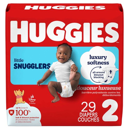 Huggies Little Snugglers Diapers Size 2 29 Count