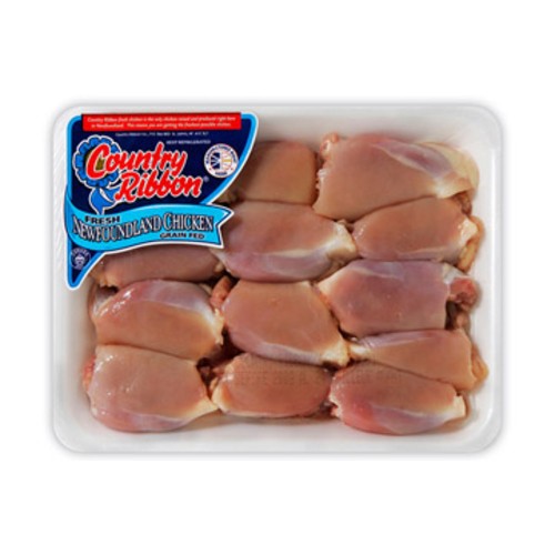 Country Ribbon Chicken Thigh Boneless Skinless 
