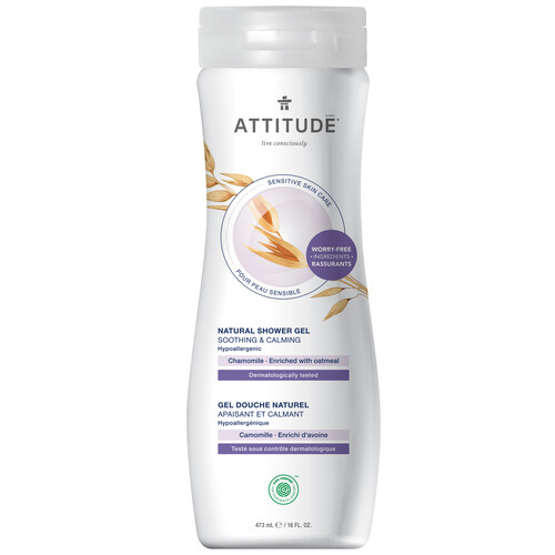 Attitude Sensitive Skin Body Wash Soothing and Calming Chamomile 473 ml