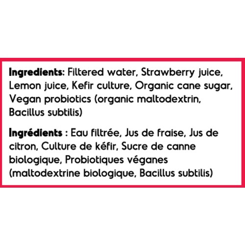 Loop Sparkling Water Kefir Strawberry 355 ml (can)