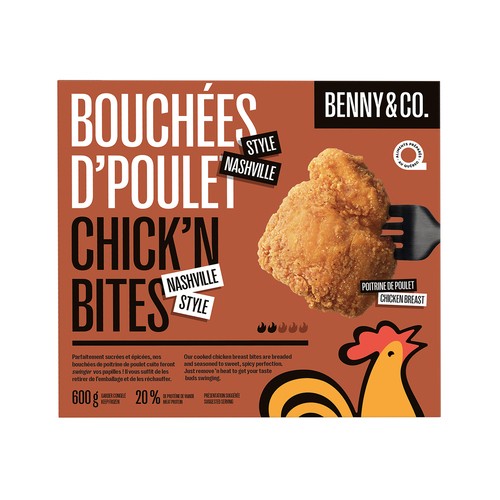 Benny&Co. Frozen Chicken Bites Nashville Style 600 g