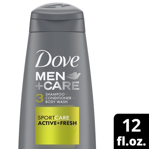 Dove Men+Care Sportcare 2In1 Shampoo And Conditioner Active+Fresh 355 ml