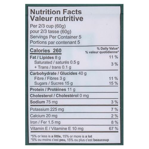 One Degree Organic Foods Protein Granola Sprouted Cinnamon Raisin 283 g