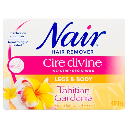 Nair Hair Remover Wax Cire Divine Legs & Body 400 g