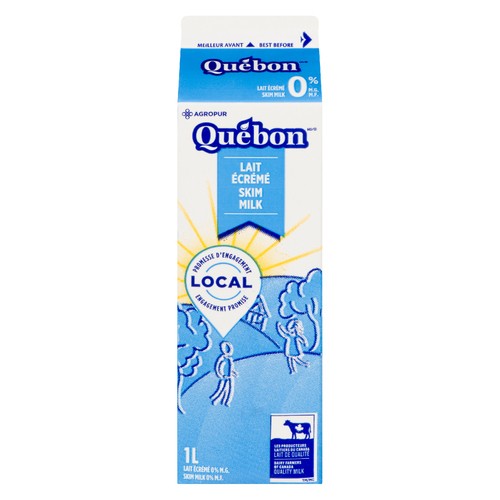Québon 0% Skimmed Milk 1 L