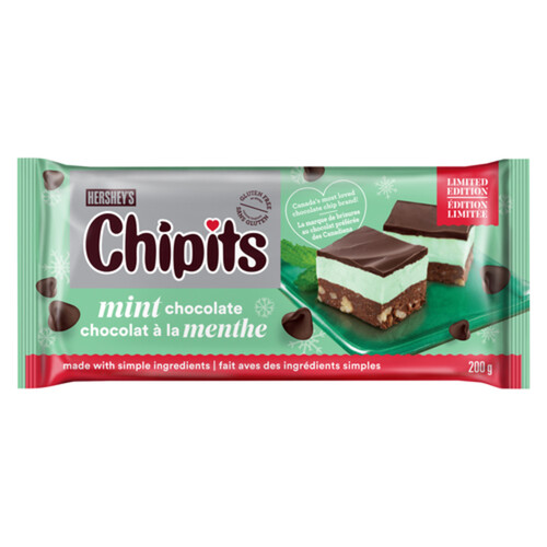 Hershey's Gluten-Free Chipits Mint Chocolate 200 g