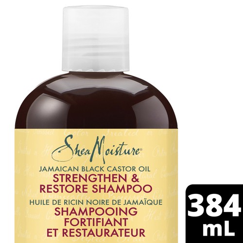 Shea Moisture Shampoo Strengthen Jamaican Black Castrol Oil 384 ml