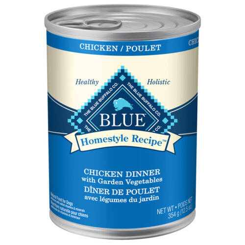 Blue Buffalo Wet Dog Food Homestyle Chicken Dinner 354 g