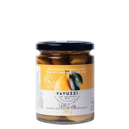 Favuzzi Olives Bella Di Cerignola With Lemon 280 g 