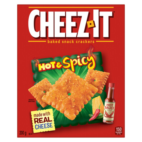 Kellogg's Cheez-It Crackers Hot & Spicy 200 g