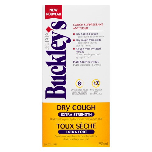 Buckley's Cough Suppressant Dry Cough Extra Strength 250 ml