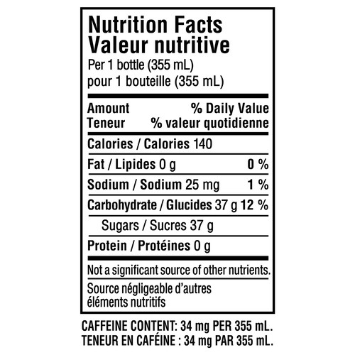 Coca-Cola Soft Drink Quebec Maple 4 x 355 ml
